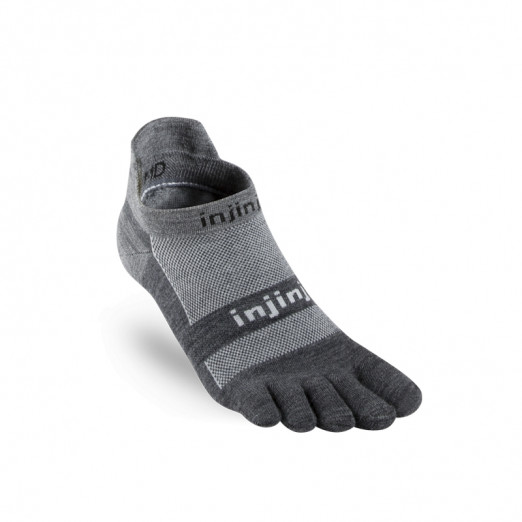 RUN Lightweight / Wool / No-show / Charcoal