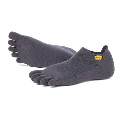 5Toe Socks No Show Dark Grey