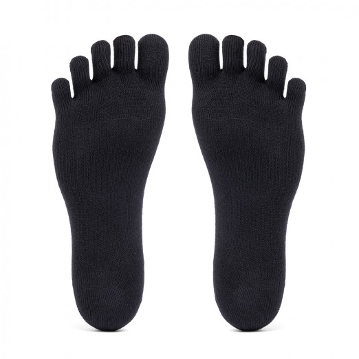 5Toe Socks No Show Black