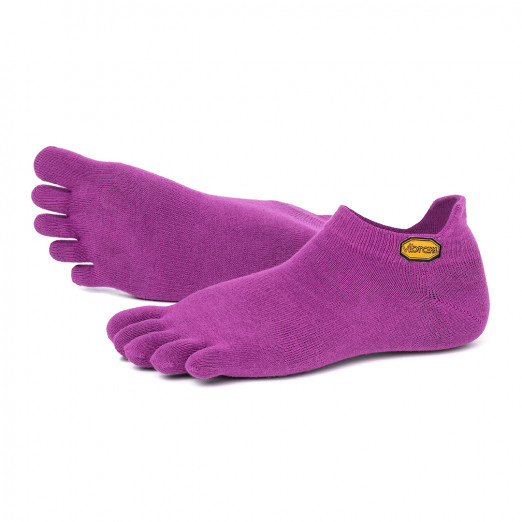 5Toe Socks No Show Purple