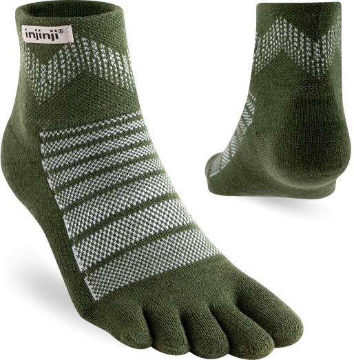 Injinji OUTDOOR Midweight / Wool/ Mini / Forest