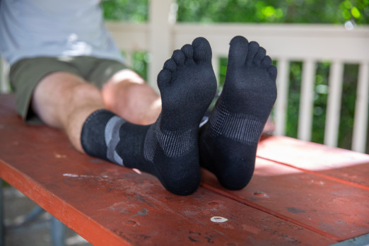 Injinji RUN Lightweight / Coolmax / Crew / Black