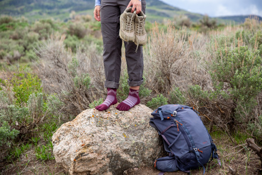 Injinji OUTDOOR Midweight / Wool/ Mini / Garnet