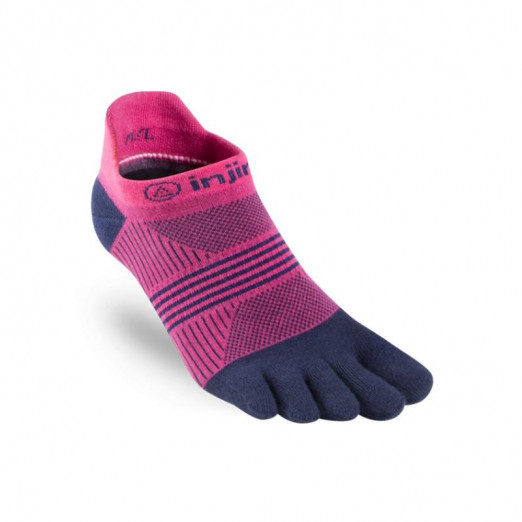 Injinji Women's Run Lightweight No Show Coolmax Xtra 2023 Navy